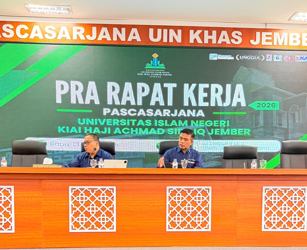 Pra Raker Pascasarjana Universitas Islam Negeri Kiai Haji Achmad Siddiq Jember, Prof. Dr. Mashudi, M.Pd.: Kita Tidak Harus Hebat Sendiri, tetapi Harus Kuat Bersama