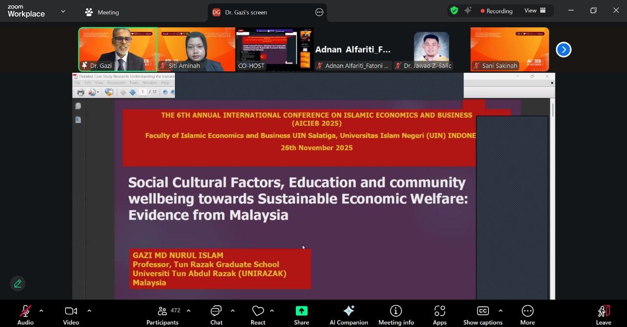 Riset Halal Value Chain UIN KHAS Jember Menggema di Forum Ekonomi Islam Internasional